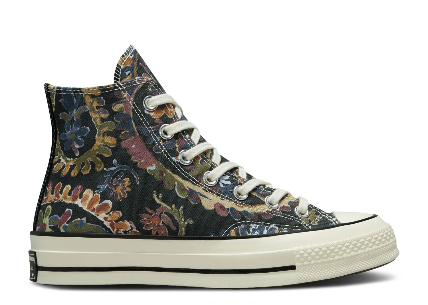 

Кроссовки Converse Wmns Chuck 70 High 'Fall Florals - Black', черный