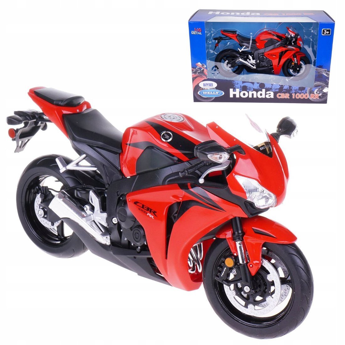 

Модель Honda Cbr 1000Rr Масштаб 1:10 Welly