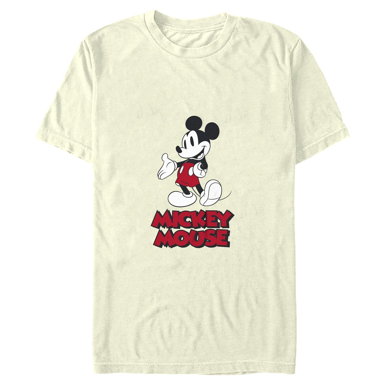 

Детская винтажная футболка бойфренда Disney's Mickey Mouse Happy Pose Licensed Character