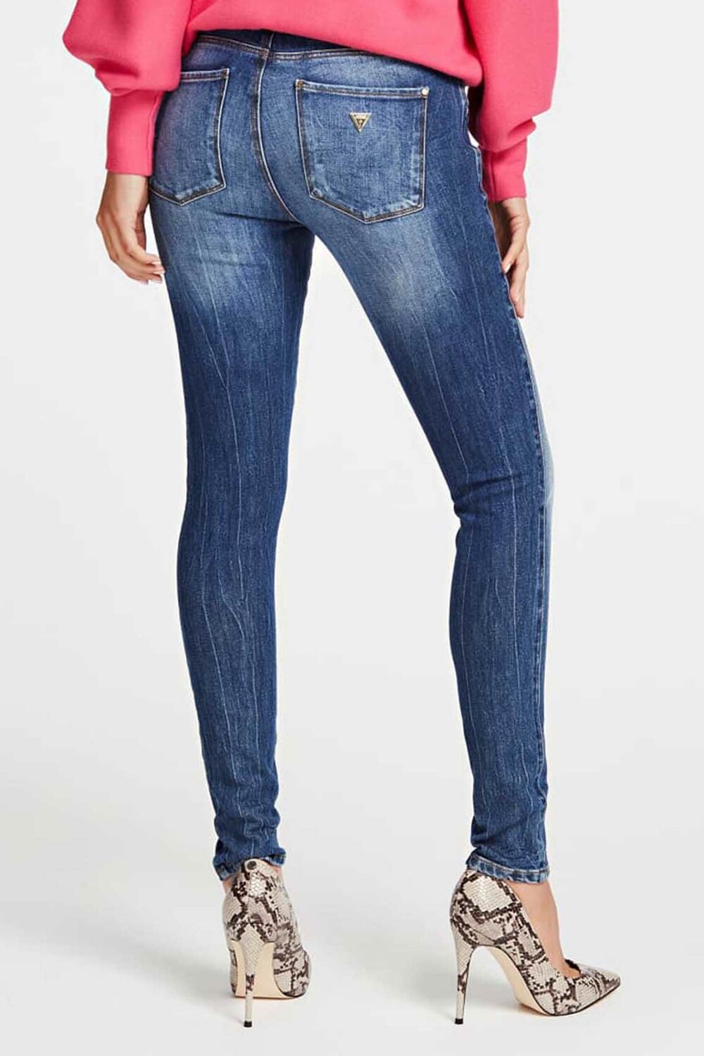 

Джинсы - Синие - Скинни Guess, синий
