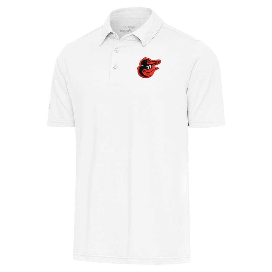

Поло с коротким рукавом Antigua Baltimore Orioles, белый