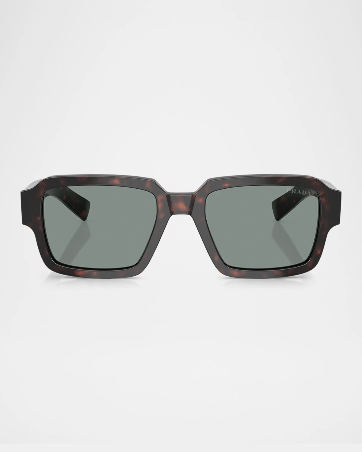 

Мужские квадратные солнцезащитные очки PR 02ZSF Prada, синий