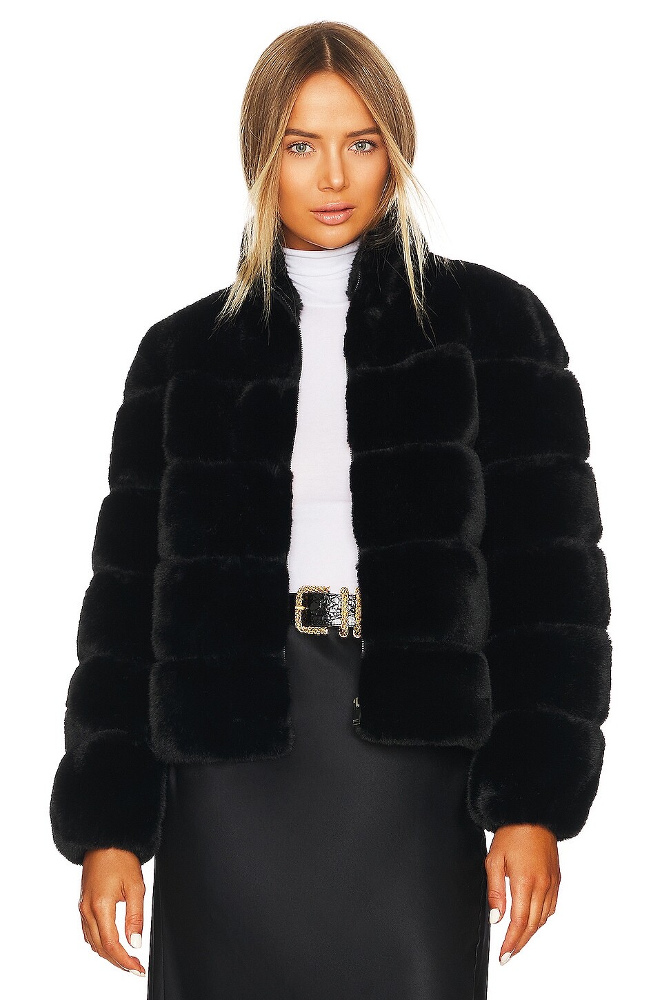 

Куртка Generation Love Jodi Faux Fur, черный