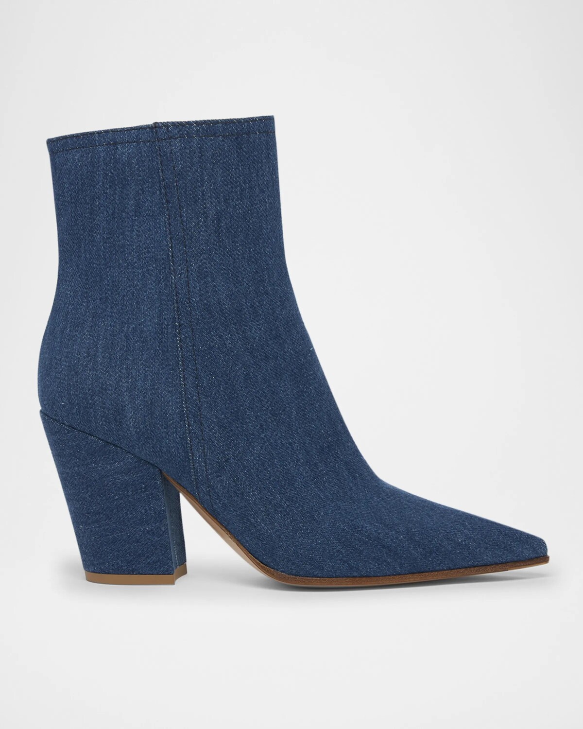 

Джинсовые ботильоны Keinna на молнии Gianvito Rossi, синий