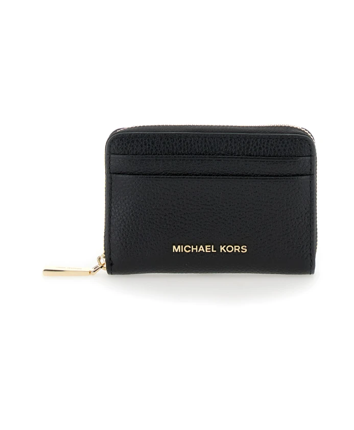 

Кошелек с отделениями для монет и карт. Michael Kors, черный