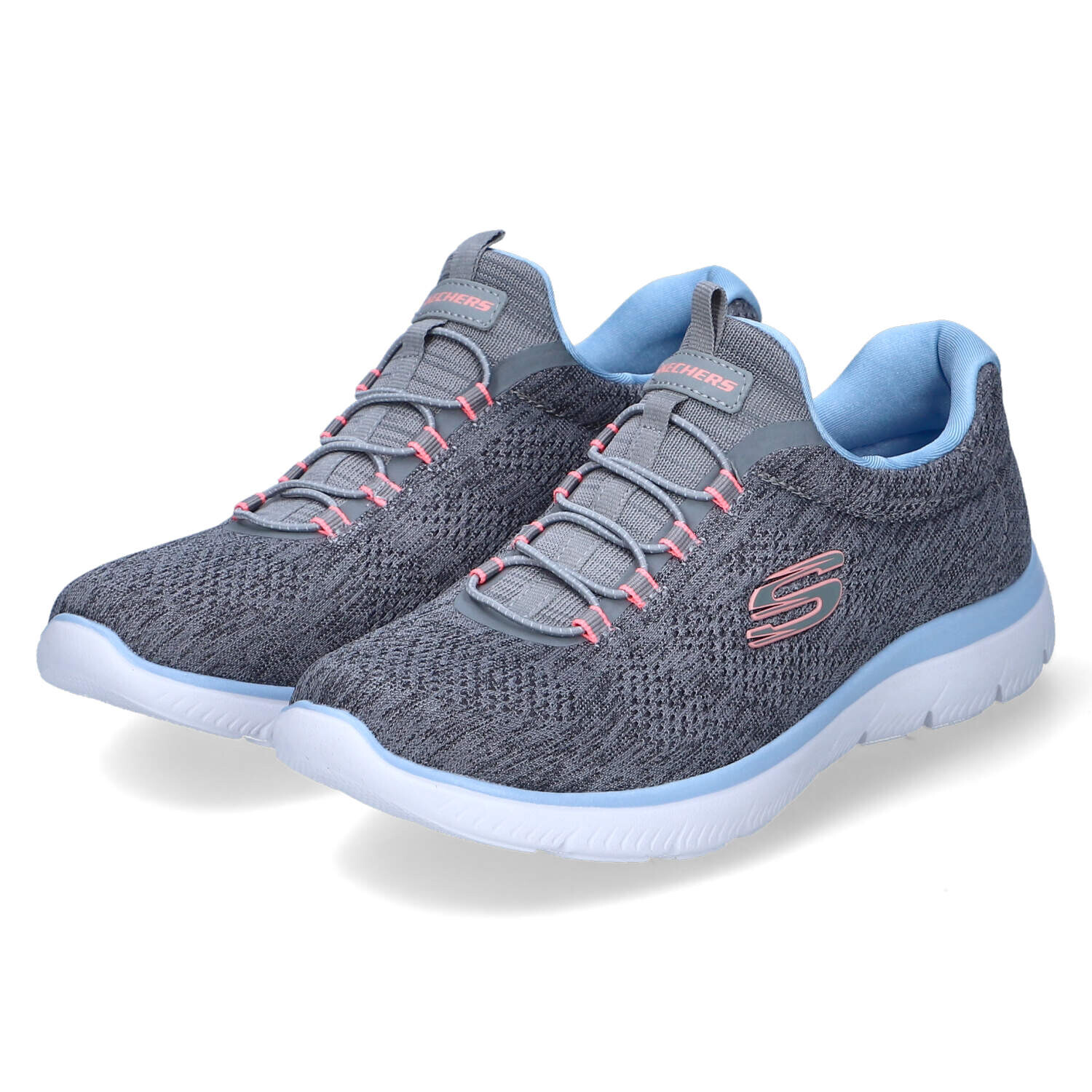 

Ботинки Skechers Slipper FUN FLAIR, серый