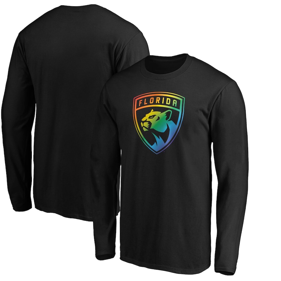 

Футболка с длинным рукавом Fanatics Branded Florida Panthers, черный