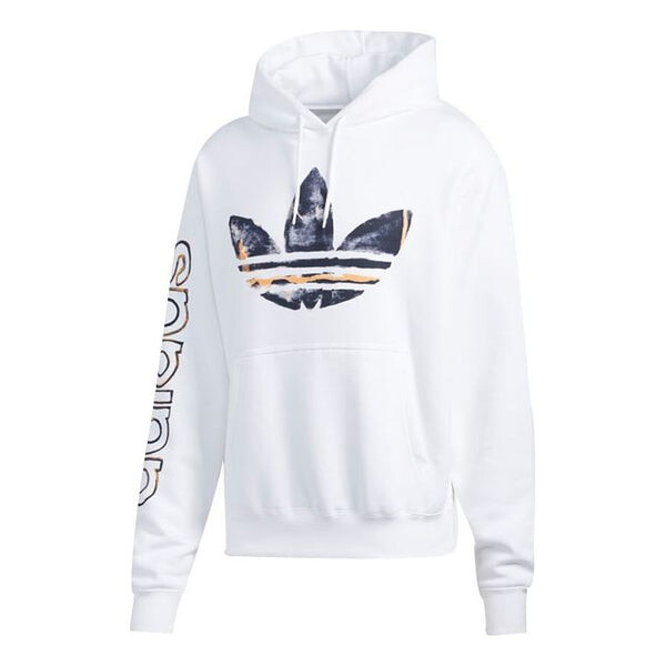 Толстовка adidas originals Watercolor Hdy Logo White, белый