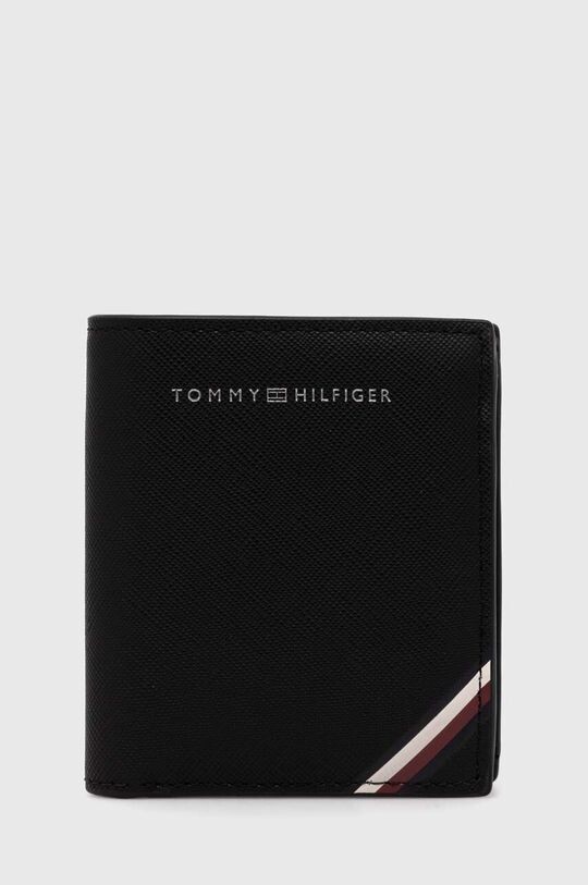 

Кожаный кошелек Tommy Hilfiger, черный