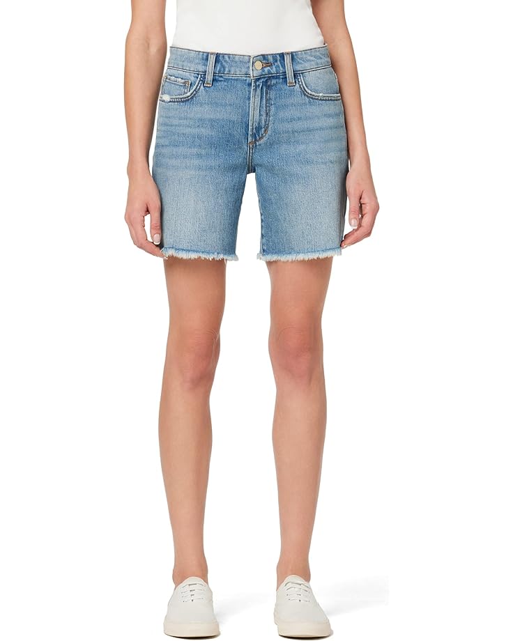 Шорты Joe's Jeans The 7 Lara Bermuda Shorts w/ Fray Hem, цвет So Proud