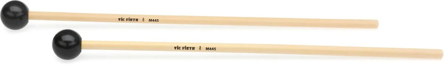 

Колотушки для клавиатуры Vic Firth M445 Articulate Series — круглый фенольный сердечник, ротанг