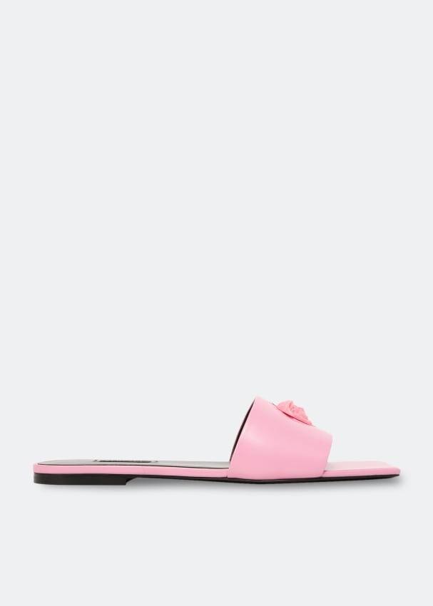 

Сандалии Versace La Medusa Slide, розовый