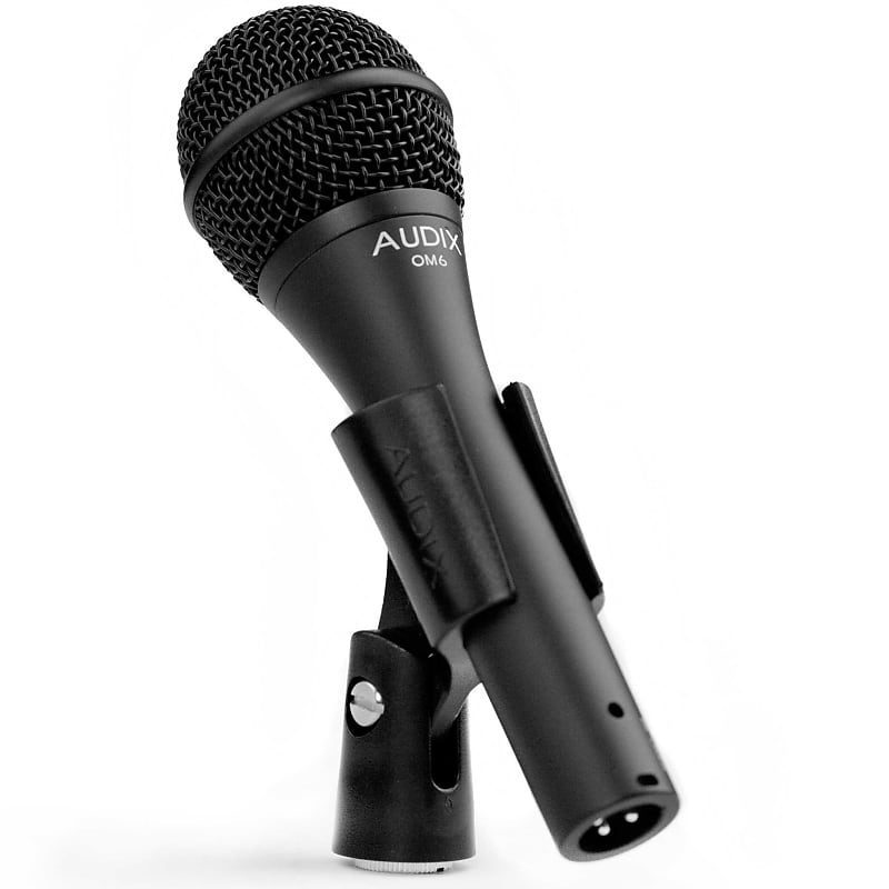 Кардиоидный динамический вокальный микрофон Audix OM6 Dynamic Vocal Microphone динамический вокальный микрофон audix om6 dynamic vocal microphone