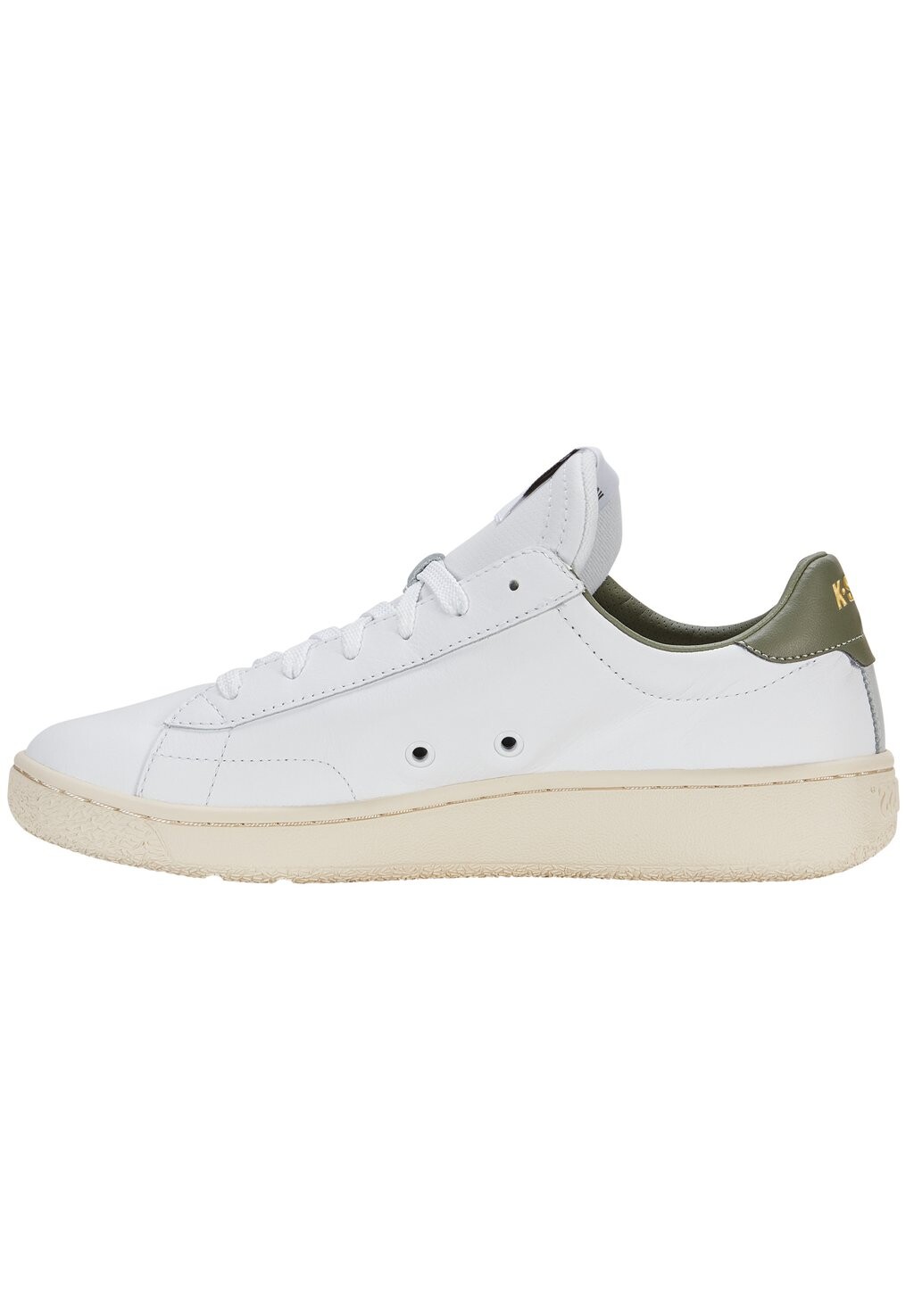 

Низкие кроссовки SLAMMKLUB CC K-SWISS, винтаж белый, глубокий лишайник