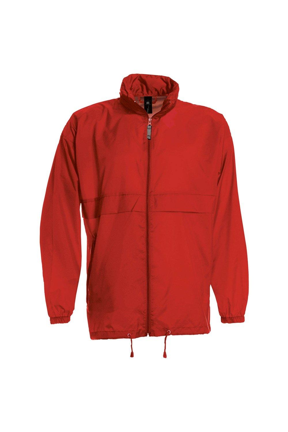 Легкая куртка Sirocco Наружные куртки B&C, красный