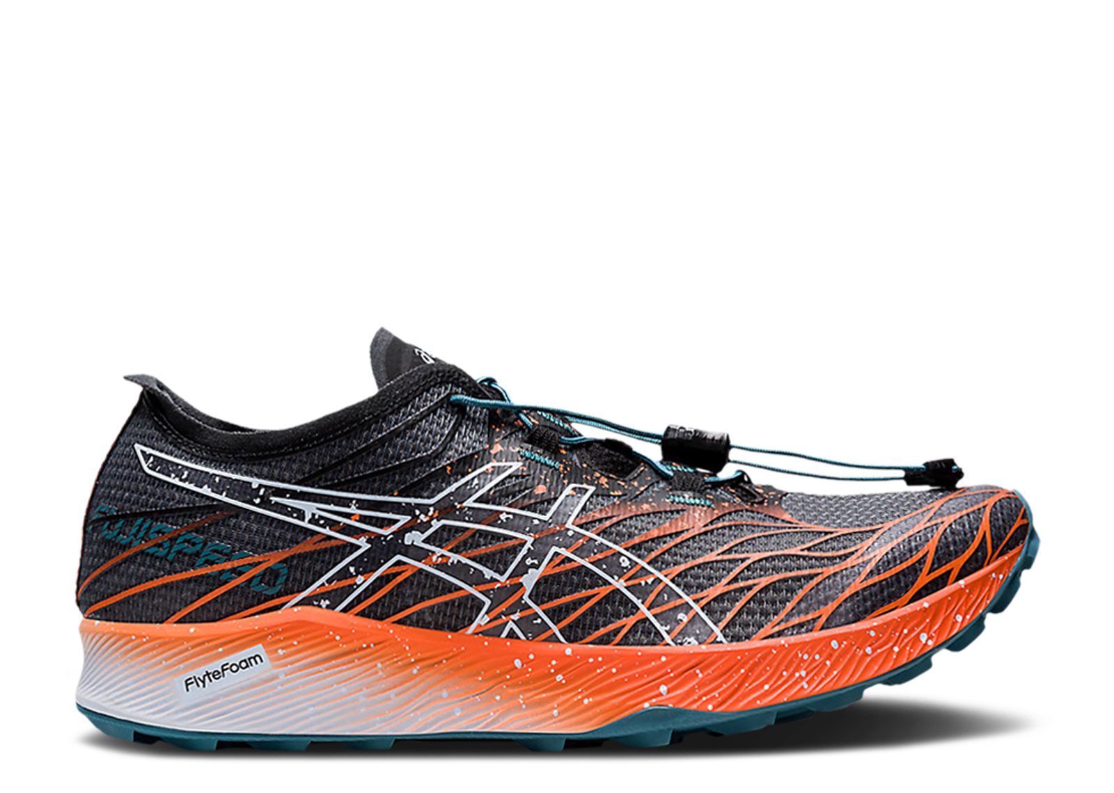 

Кроссовки ASICS Wmns Fuji Speed 'Black Nova Orange', черный