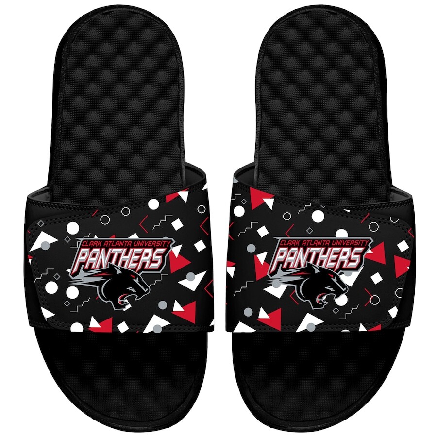 

Шлепанцы ISlide Clark Atlanta University Panthers, черный