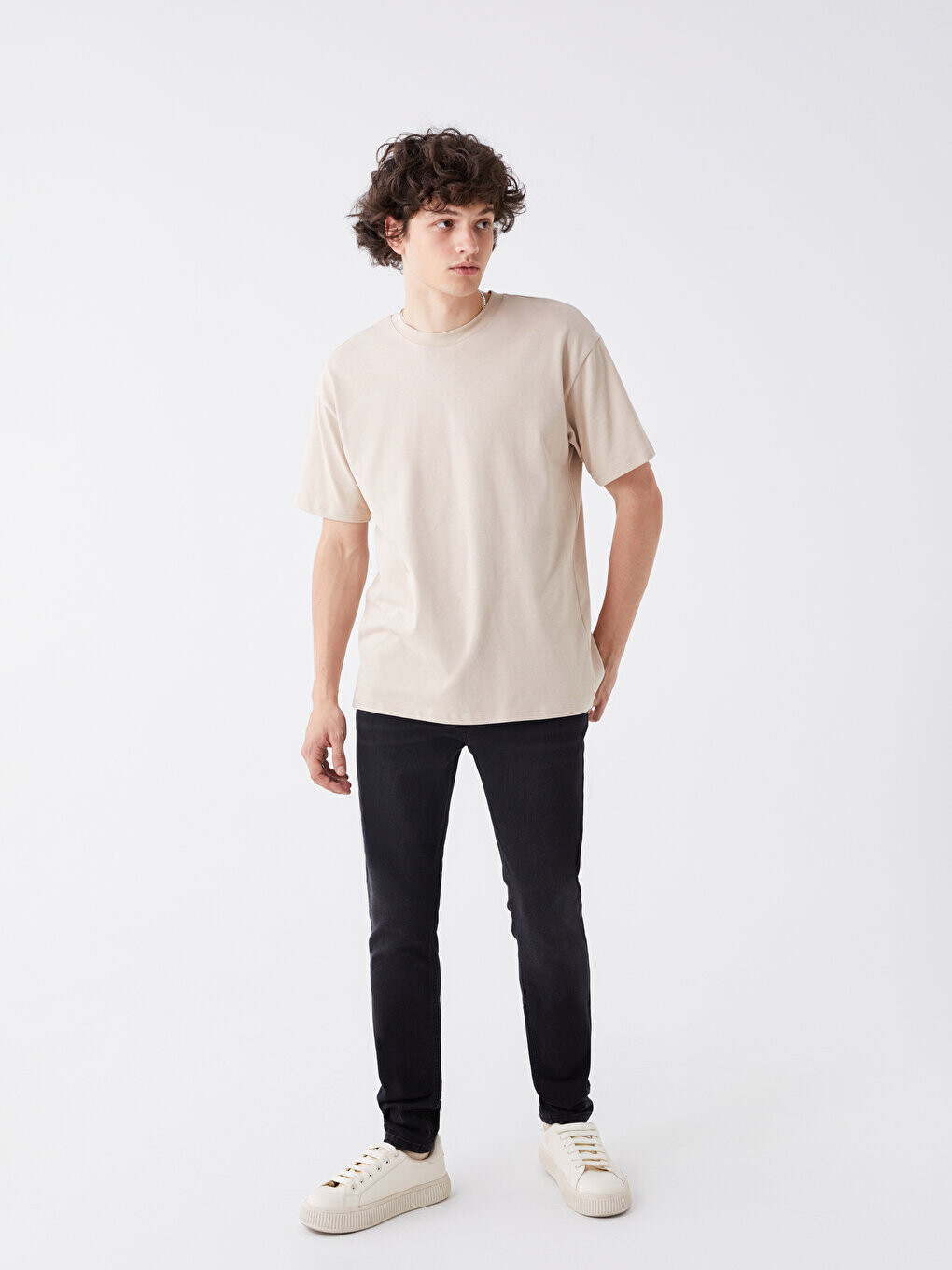

Мужские джинсовые брюки скинни 760 LCW Jeans, черное родео, Черный