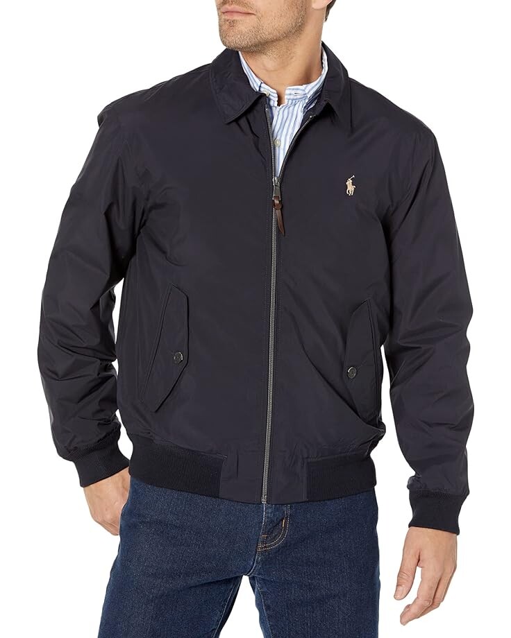 

Куртка Polo Ralph Lauren Packable Water-Repellent, темно-синий