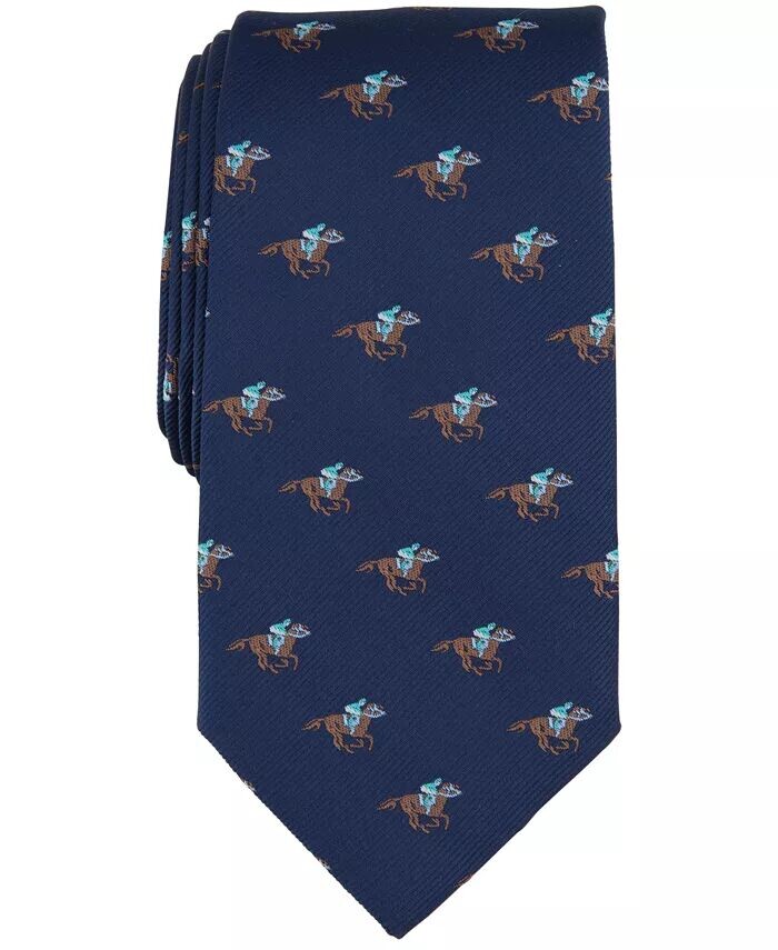

Мужской галстук Norwood Horse Rider Club Room, синий