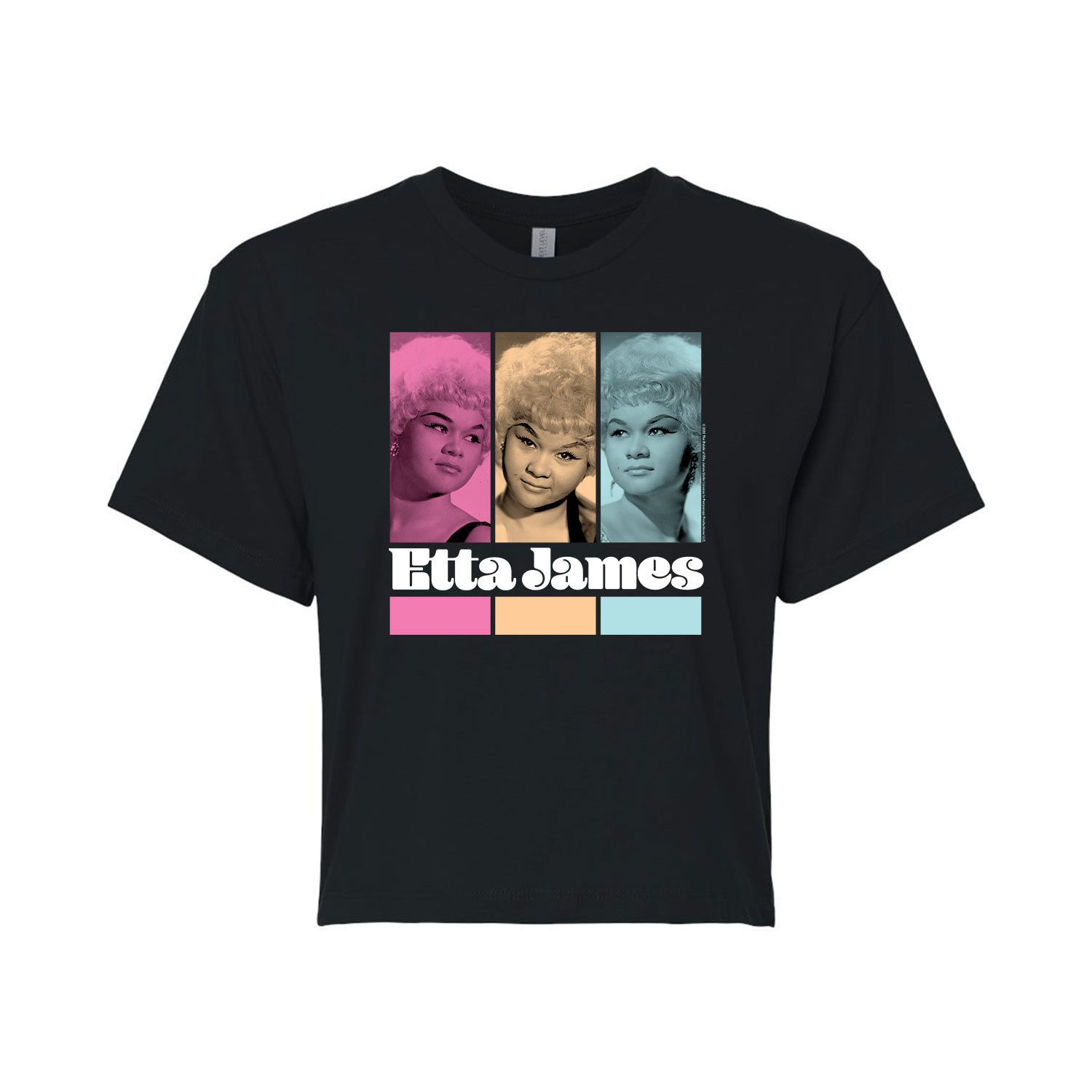 Укороченная футболка Etta James Grid для юниоров Licensed Character etta james – collected 2 lp