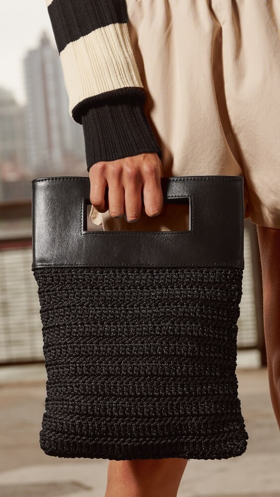 

Сумка Binge Aurora Mini Fold Over Clutch, черный