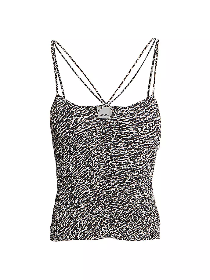

Майка Leila со сборками Isabel Marant, черный