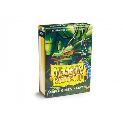 Чехол для карточек Dragon Shield Small Sleeves – Matte Apple Green (60) Dragon Shield
