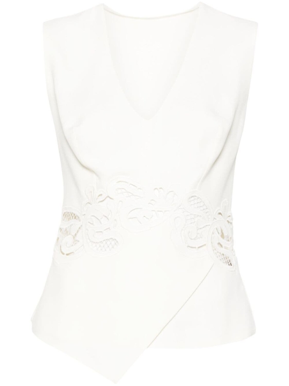 

Ermanno Scervino кружевная блузка, белый