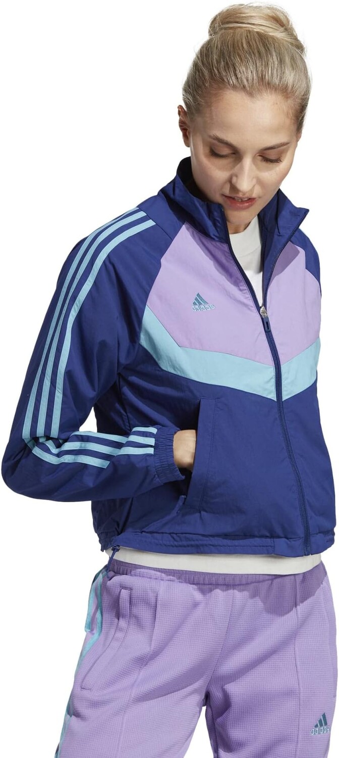 

Куртка Tiro Woven Jacket adidas, цвет Victory Blue