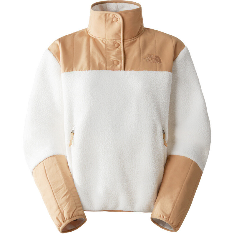 

Женский флисовый пуловер Cragmont с застежкой 1/4 The North Face, белый
