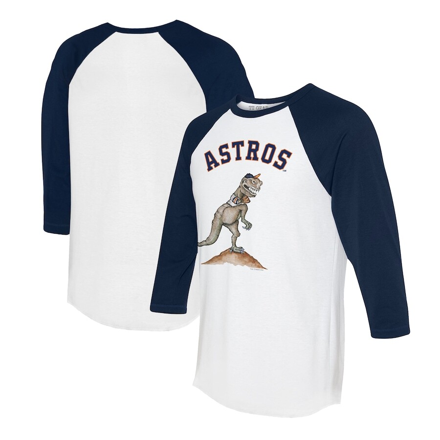 

Футболка с длинным рукавом Tiny Turnip Houston Astros, белый