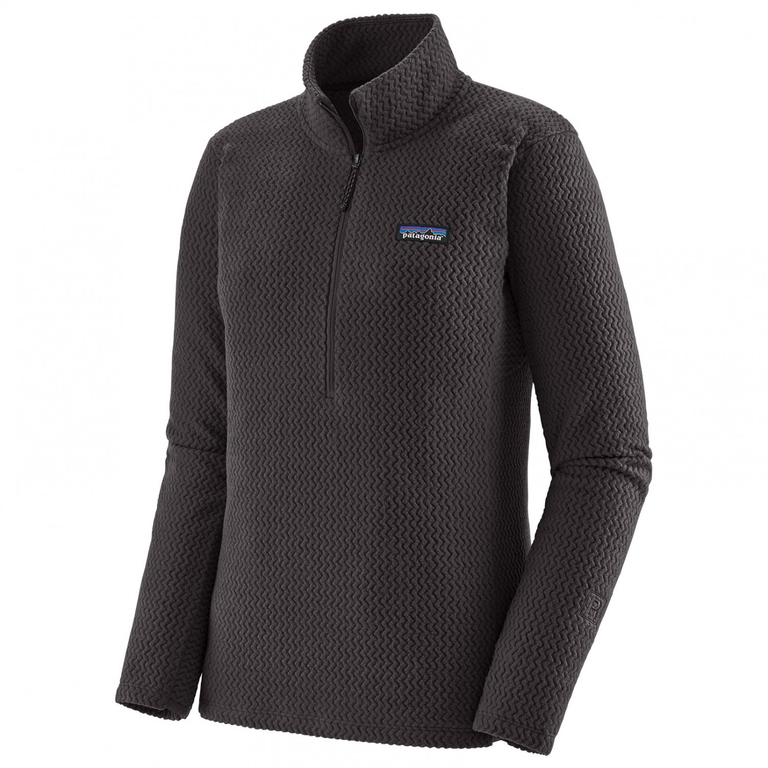 Флисовый свитер Patagonia Women's R1 Air Zip Neck, черный