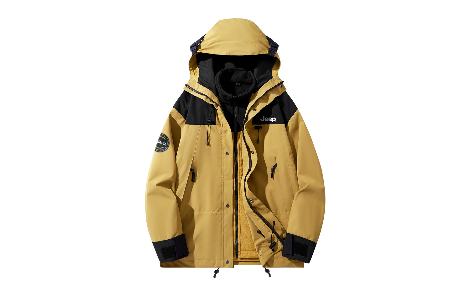 

Куртка унисекс Jeep, цвет Plain white (single jacket)