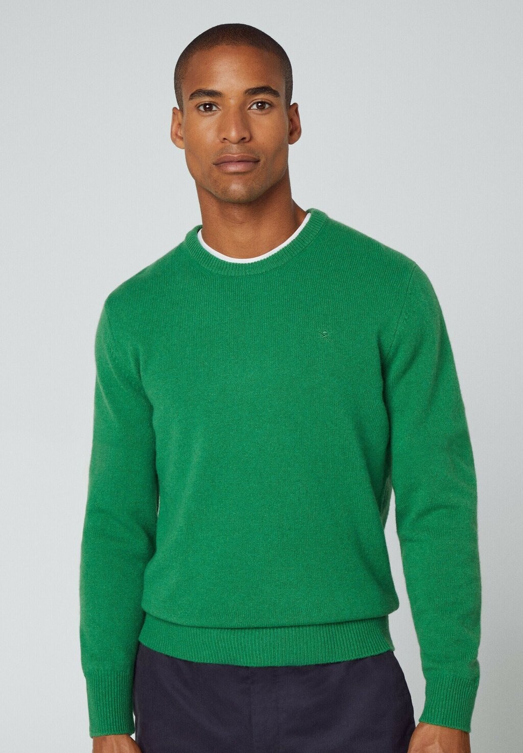 

Свитер Crew Hackett London, цвет clover grn
