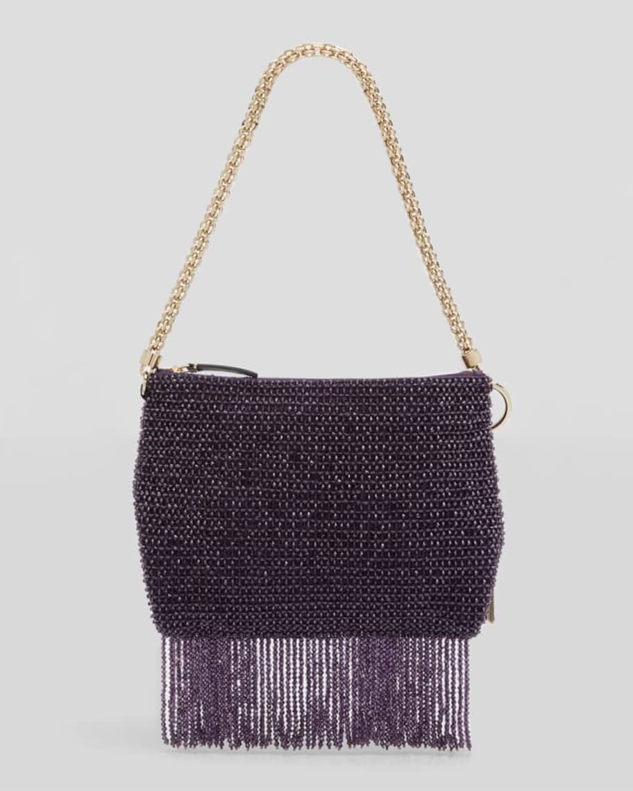 

Сумка на плечо Callie с цепочкой и бусинами Jimmy Choo