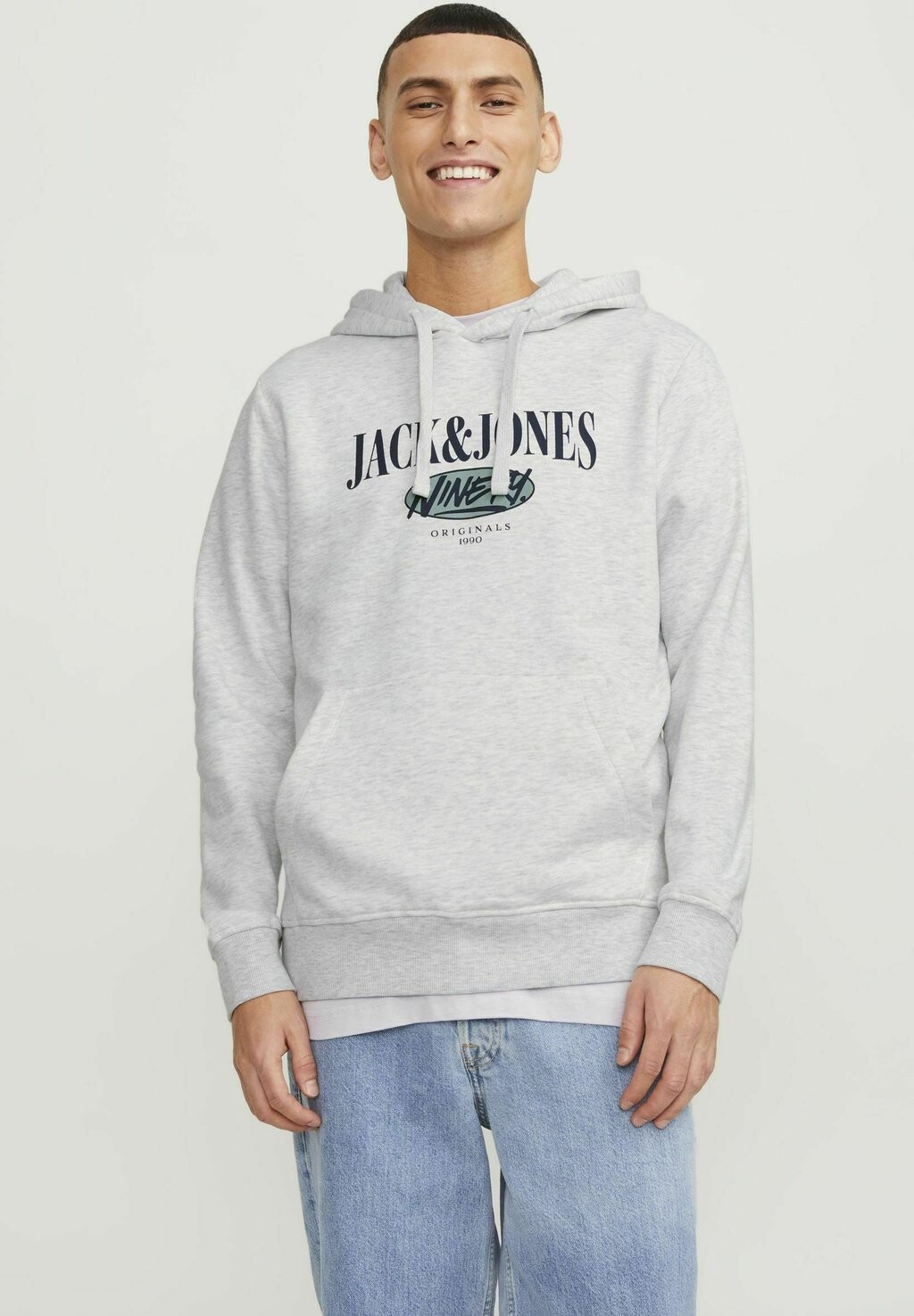 

Худи Jack & Jones, серый