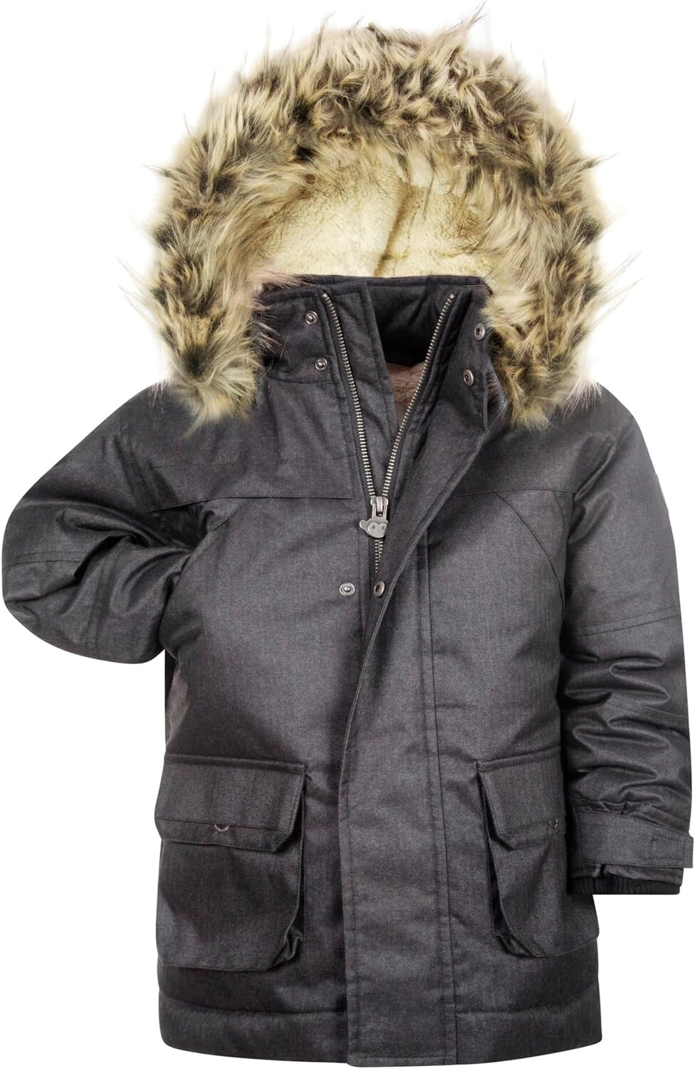

Куртка Appaman Denali Down Insulated Coat, цвет Black Herringbone