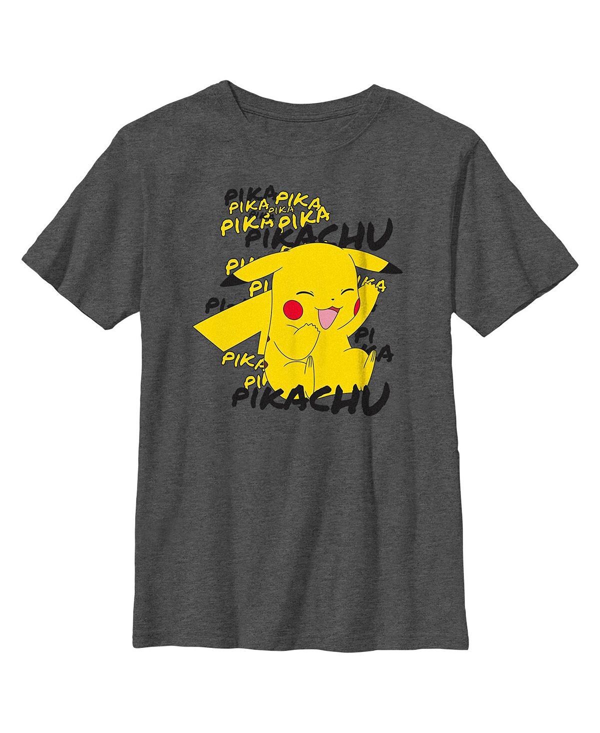 

Детская футболка Pokemon Pikachu Laughing Pika Pika для мальчиков Nintendo