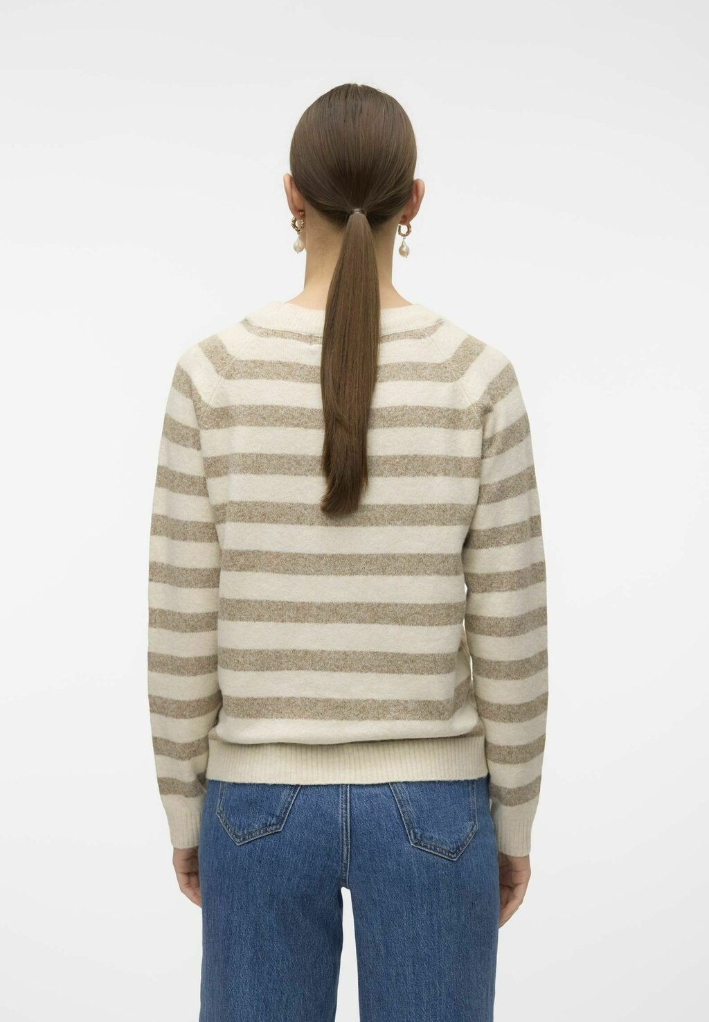 

Джемпер VMDOFFY ONECK Vero Moda, цвет Mottled Beige