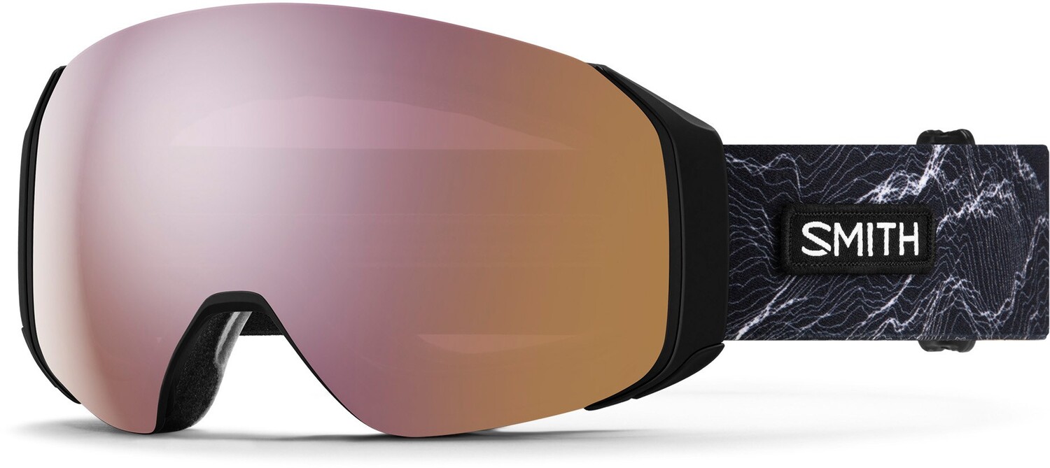 

Снежные очки 4D MAG S ChromaPop с защитным соком — женские Smith, черный