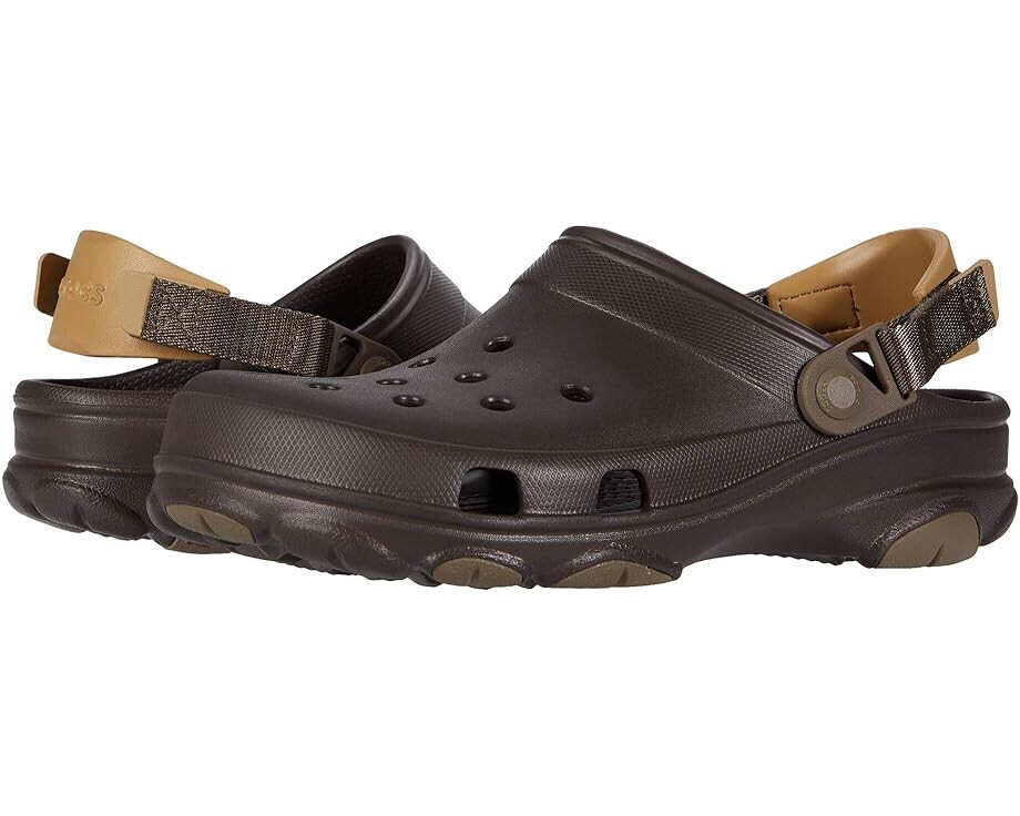 Сабо Crocs Classic All-Terrain Clog, цвет Espresso сабо all terrain summit crocs цвет multi espresso