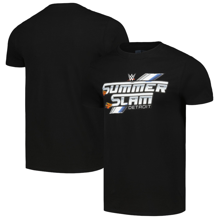 

Футболка с коротким рукавом WWE Authentic Summerslam, черный