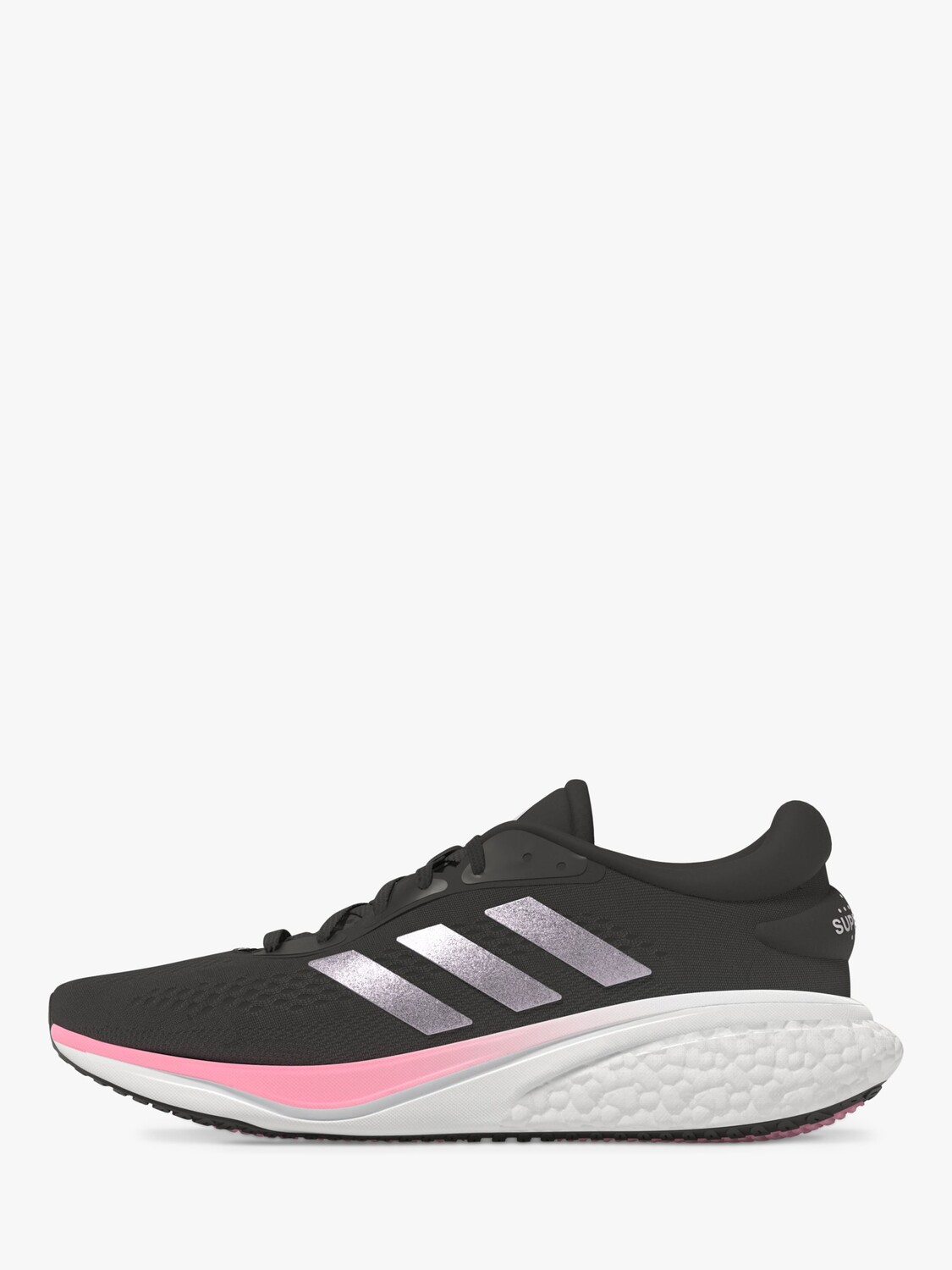 

Женские кроссовки adidas Supernova 2, Core Black/Silver Dawn/Beam Pink