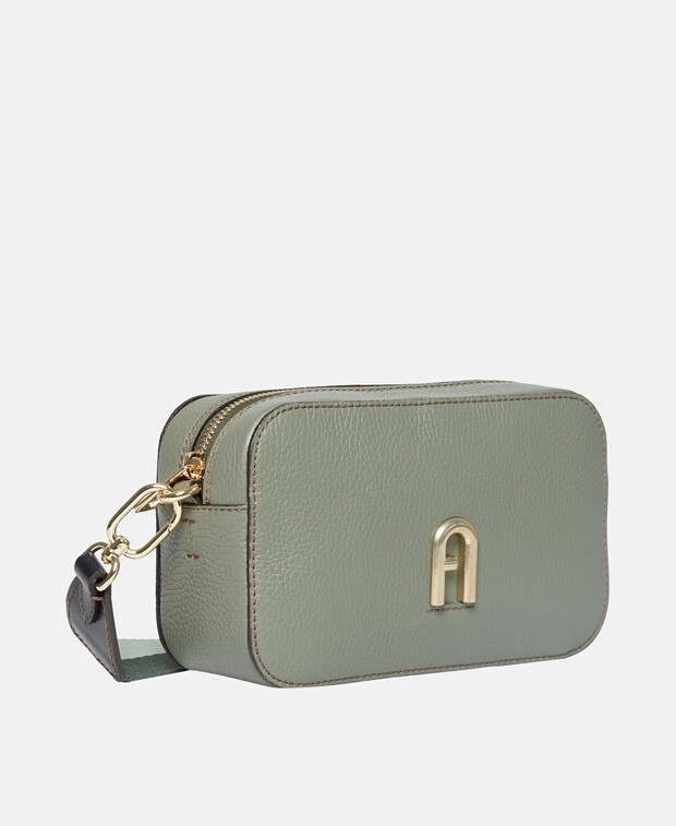 

Кожаная сумка-мессенджер Furla, зеленый