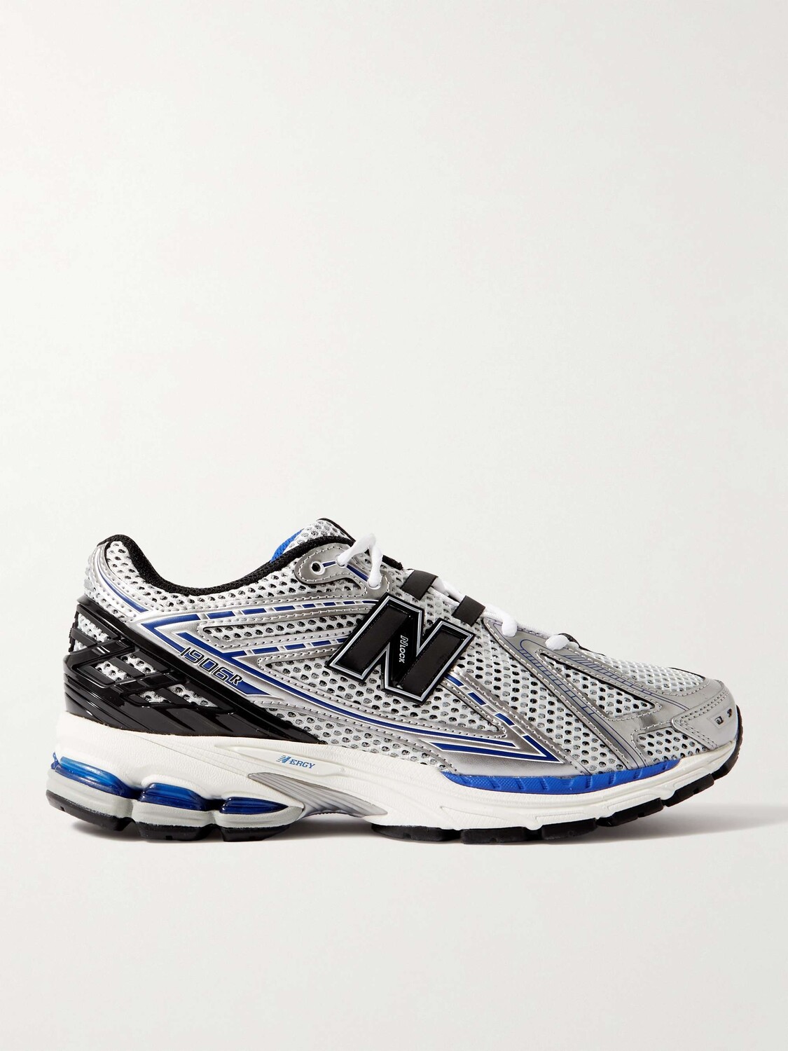 

Кроссовки 1906R из сетки и кожи NEW BALANCE, серебро