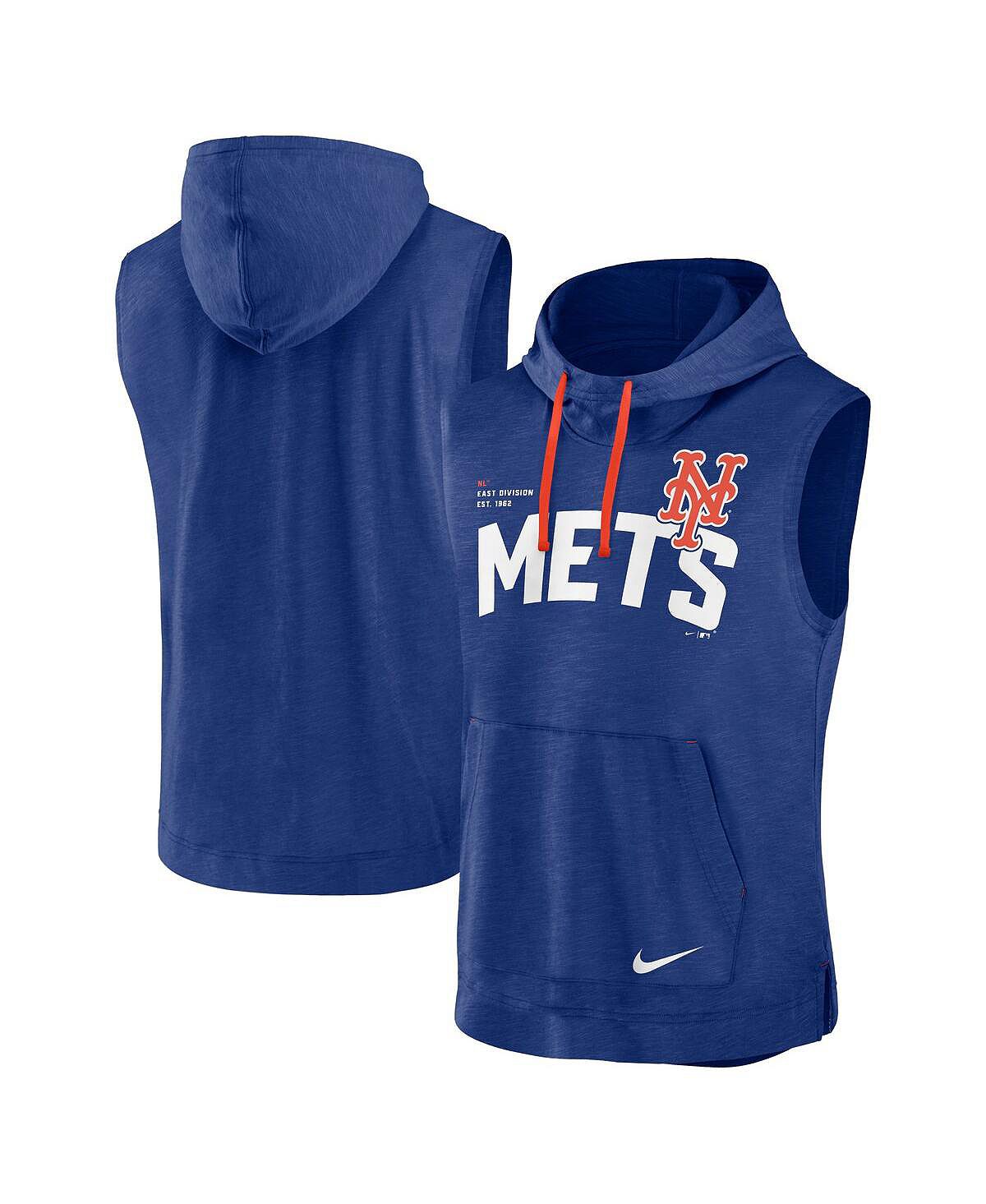 

Мужская футболка без рукавов с капюшоном Royal New York Mets Athletic Nike