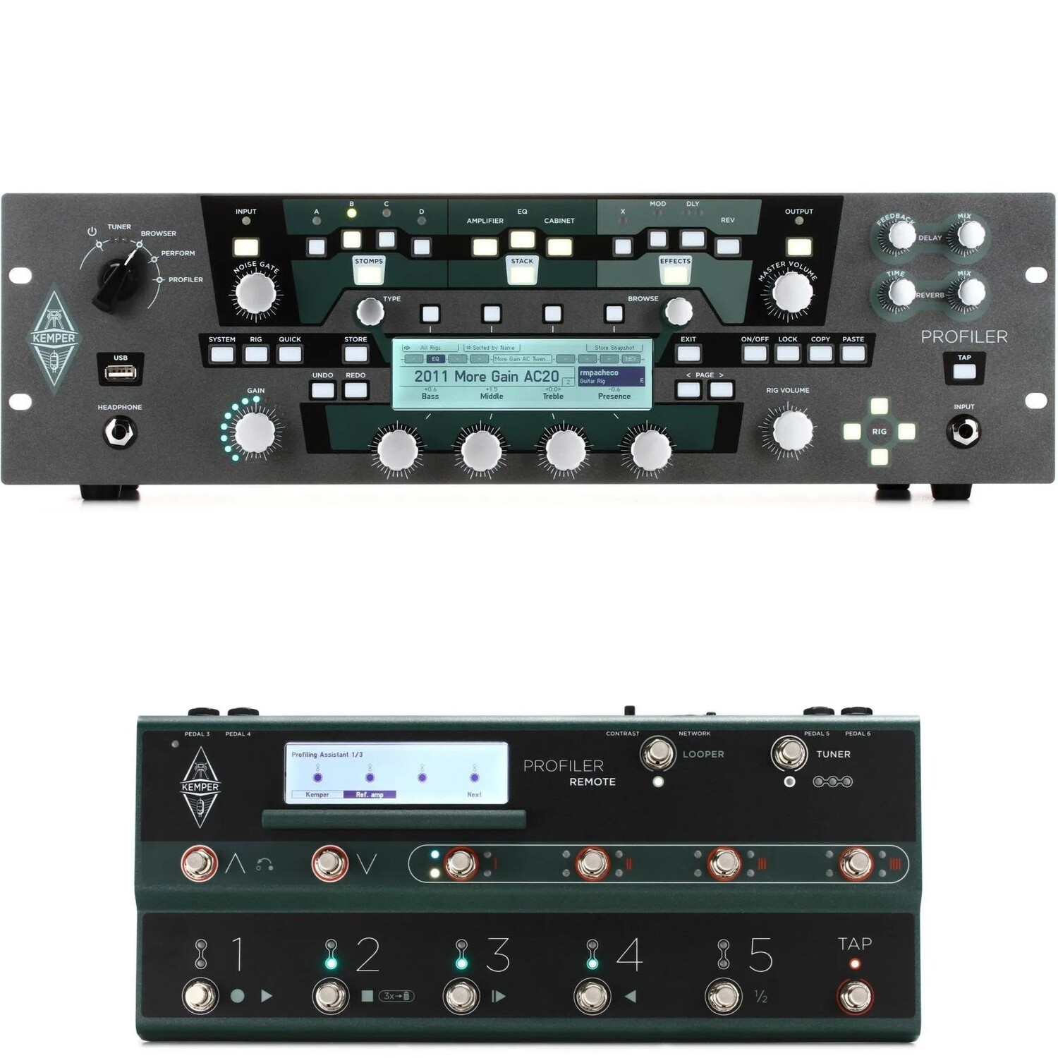 

Стойка Kemper Profiler и пульт дистанционного управления Profiler
