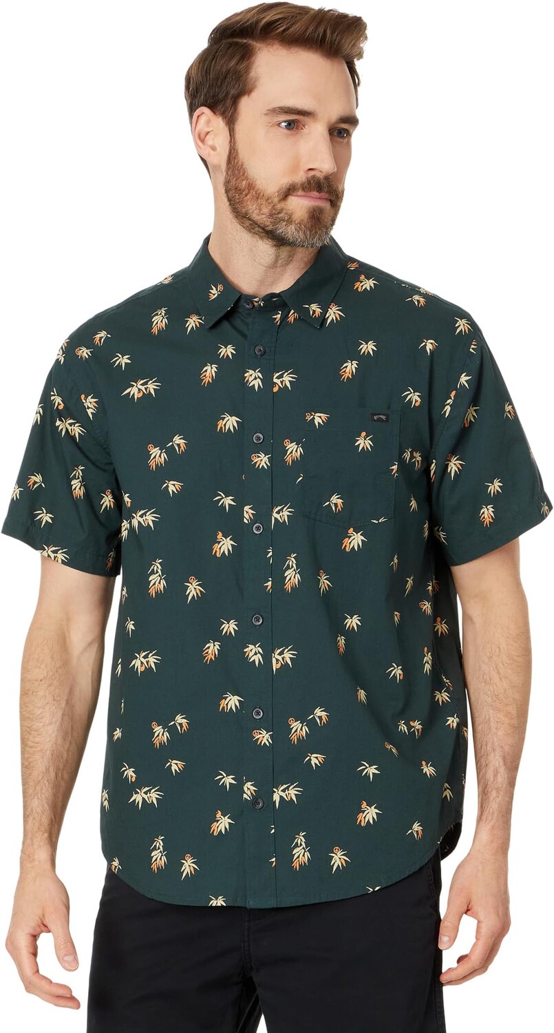 

Рубашка Billabong Sundays Mini Short Sleeve Woven, цвет Deep Sea