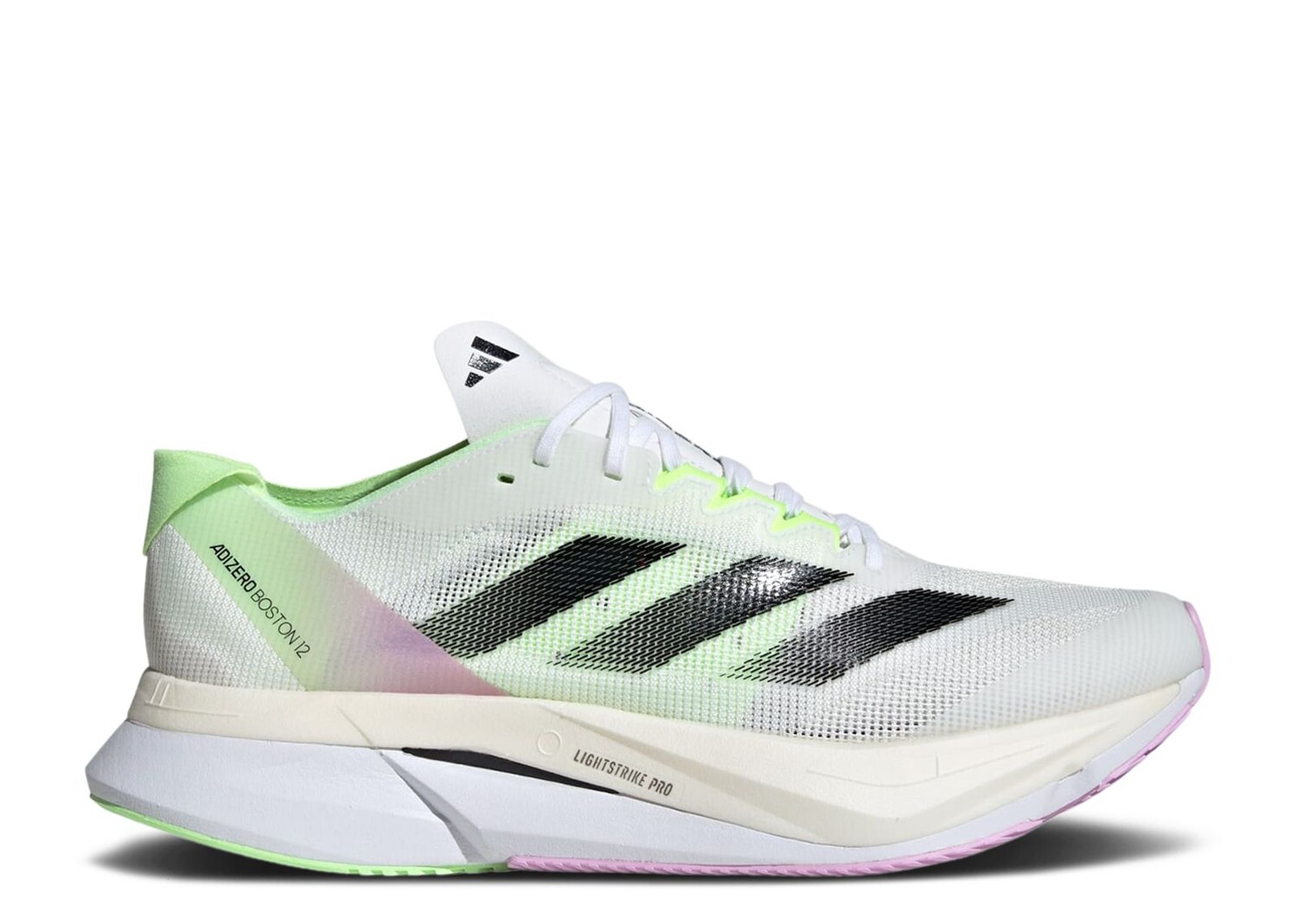 

Кроссовки adidas Adizero Boston 12 'White Green Spark', белый